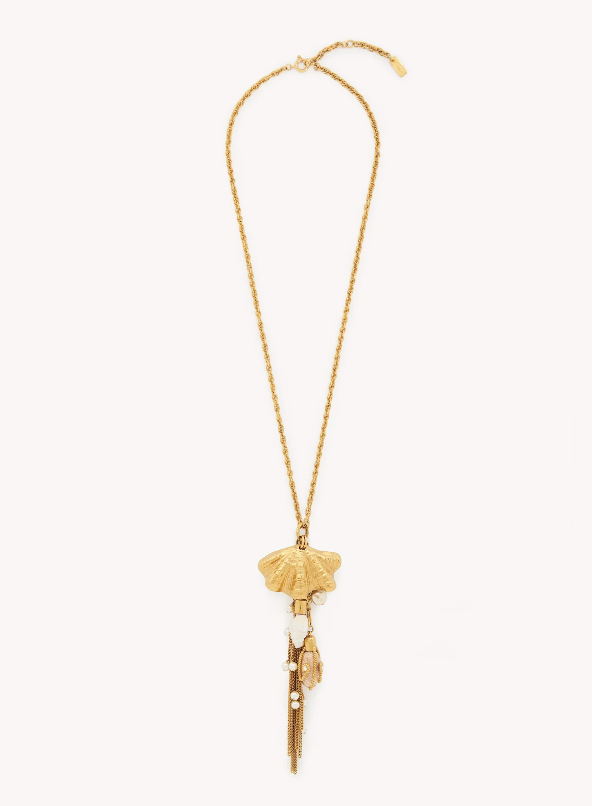 Chloe Shells Necklace Chc25ufo56syp 9dc main image 0